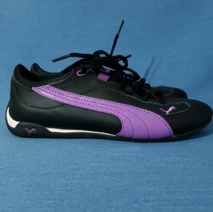 “REASONABLE OFFERS PUMA” Black and Purple Women's Sneakers 💜🖤